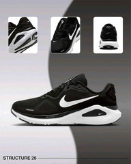 Nikee Structure 26 White Black
