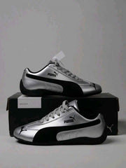 Pumaa SpeedCat Metallic Silver Black 1225