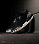 Nikee Air Jordan Retro 3 Off Noir 2516