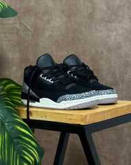 Nikee Air Jordan Retro 3 Off Noir 2516