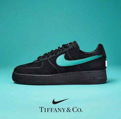 Nikee Airforce 1 Low Tiffany Black Semi UA 1408
