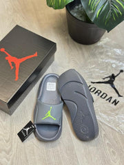 Air Jordan Franchise Premium Grey Green Slides
