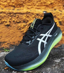Asicss. Gel Nimbus 27 Black Neon Green