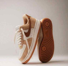 Nikee Airforce 1 vachetta tan suede quality