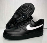 NIkee AirForce 1 Low 07 Shoes Black White fix 528