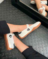 Converse Run Star Trainer Ballet Flat White