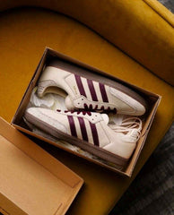 Adidaass Samba OG Men s Wonder White Maroon