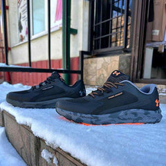 Under Armorr charged bandit trail 3 black orange