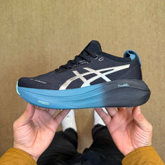 ASICCS GEL NIMBUS 27 BLACK BLUE FIX