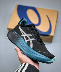 ASICCS GEL NIMBUS 27 BLACK BLUE FIX
