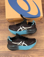 ASICCS GEL NIMBUS 27 BLACK BLUE FIX
