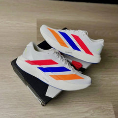 ADIDDAS ADIZERO EVO SL CLOUD WHITE LUCID RED BLUE FIX