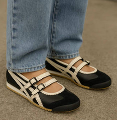 ONISUKA TIGAR MEXICO 66 TGRS BLACK CREAM WOMENS FIX
