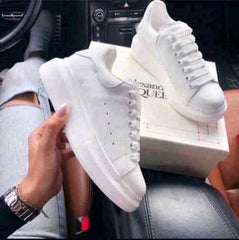 Alexander Mcqueen tripple white Sneaker Semi UA 552