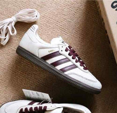 Adidaass Samba OG woMen s Wonder White Maroon for her