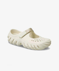 CROCCS ECHO MARY JANE CLOG SUMMIT WHITE