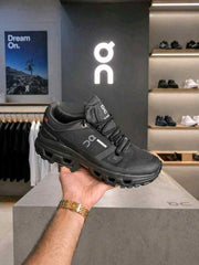 On Cloudrock Low Waterproof All Black
