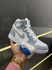NIKKE AIR JORDAN 1 RETRO HIGH OG "WASHED GREY" FIX