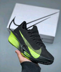 Nikee Air zoom Alphafly 3 Black Green Running Shoes 640