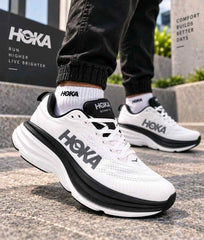 Hoka One Bondi 8 White Black 6207