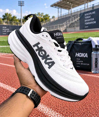 Hoka One Bondi 8 White Black 6207