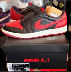 Nikke Air Jordan 1 Retro Low OG Banned 767