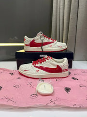 NIKKE AIR JORDAN 1 LOW TRAVIS SCOTT SUPREME FIX