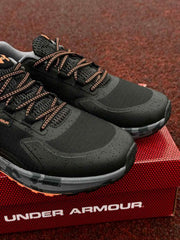 Under Armourr charged bandit trail 3 black orange