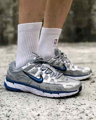Nikee P-6000 Metallic Blue Tick 1123