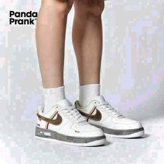 Nikee Airforce 1 X Panda Prank Fog Wrapped