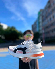 On Running CloudBoom Strike White Orange 1223