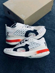 On Running CloudBoom Strike White Orange 1223