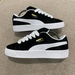 PUMMAA SUEDE XL BLACK WHITE FIX