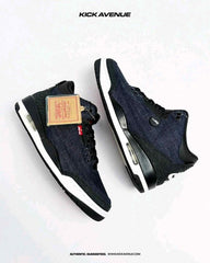 Nikee Levis x Air Jordan 3 Retro Indigo MenTrack 658