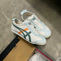 Onitsukaa Tigerr Mexico 66 Slip On Cream Green 1253