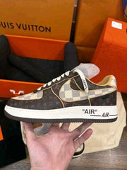 Nikee X Louiss Vuitton AirForce 1 Pilot Case (Double Box) UA Quality 1164