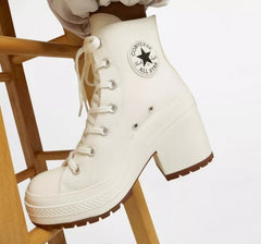Convers.ee Chuck 70 De Luxe Heel White to 1272