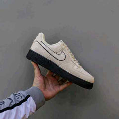 Nikee Airforce 1 07 Lv low Light khaki Sneaker 586