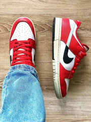 nikkee SB dunk chicago split