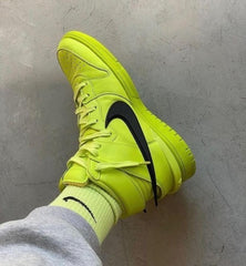 Nik_ee Dunk High x Ambush Flash Lime