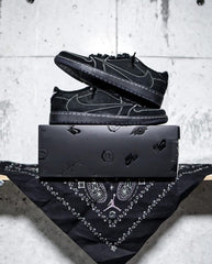 Travis Scott x AJ1 Low Black Phantom Semi UA Quality 415