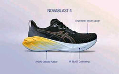 Asicss Novablast 4 BlackThunder Blue 631