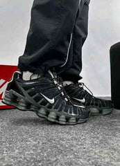 Nikee Shox TL Black And Metallic Silver 2440