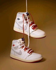 Nikee Air Jordan 1 Retro High Rare Air Sail Cinnabar 5038