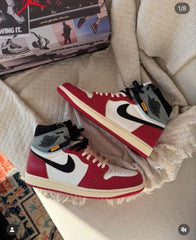NIK.E union x air jordan 1 chicago shadow