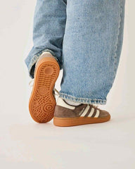 ADIIDAS SAMBA X Handball Spezial Earth StrataBROWN BEIGE SUEDE QUALITY