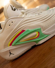 Nikee Jordan Luka 3 Photo Finish White Volt Glow Green 1243