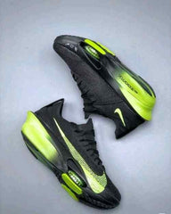 Nikee Air zoom Alphafly 3 Black Green Running Shoes 640