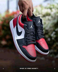 Air Jordan 1 Low Bred Toe Semi UA