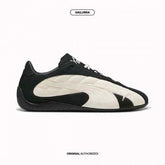 Pumaa Speedcat Plus Quilted Black Frosted Ivory 684